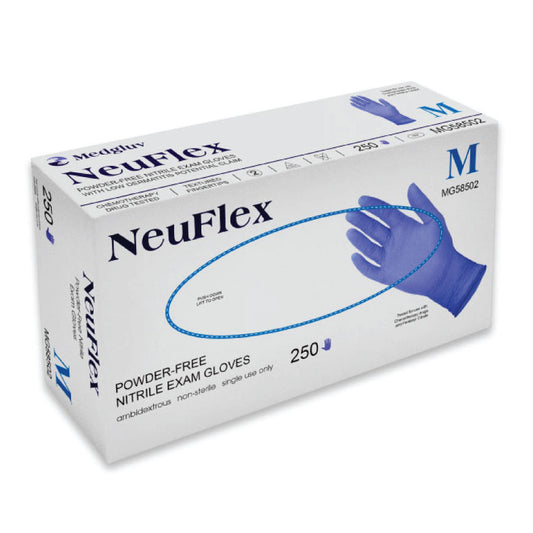 NeuFlex 250 Powder-Free Nitrile Exam Glove, Low Dermatitis
