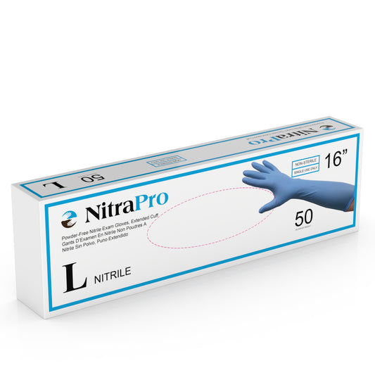 NitraPro 16" Nitrile Exam Gloves