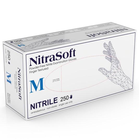 NitraSoft Nitrile Exam Gloves 250