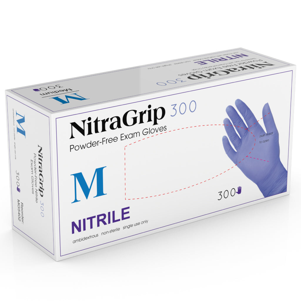 Guante de examen de nitrilo NitraGrip 300